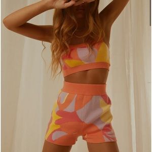 NWOT Peppermayo remix it knit set.